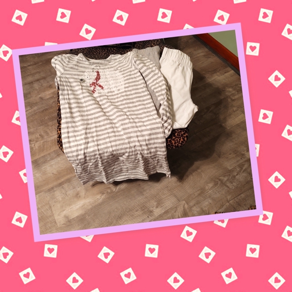 💲🏷️Lands' End Tunic with 2 pair of Leggings💲🏷️